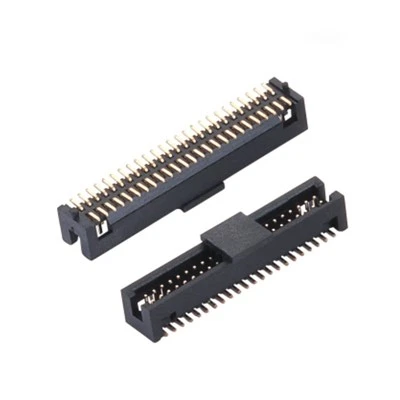 Connecteur d'embase de boîte à pas de 1,27 mm