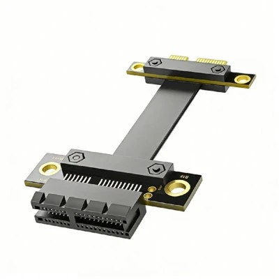Câble d'extension PCIE 3.0 1X vers 1X 180 degrés